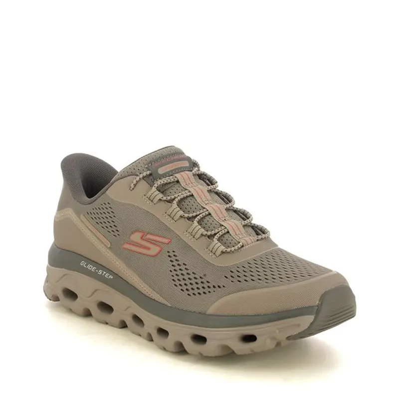 Pantofi sport bărbați Skechers Glide Step Sole taupe 1961BP237812TA — imaginea 2