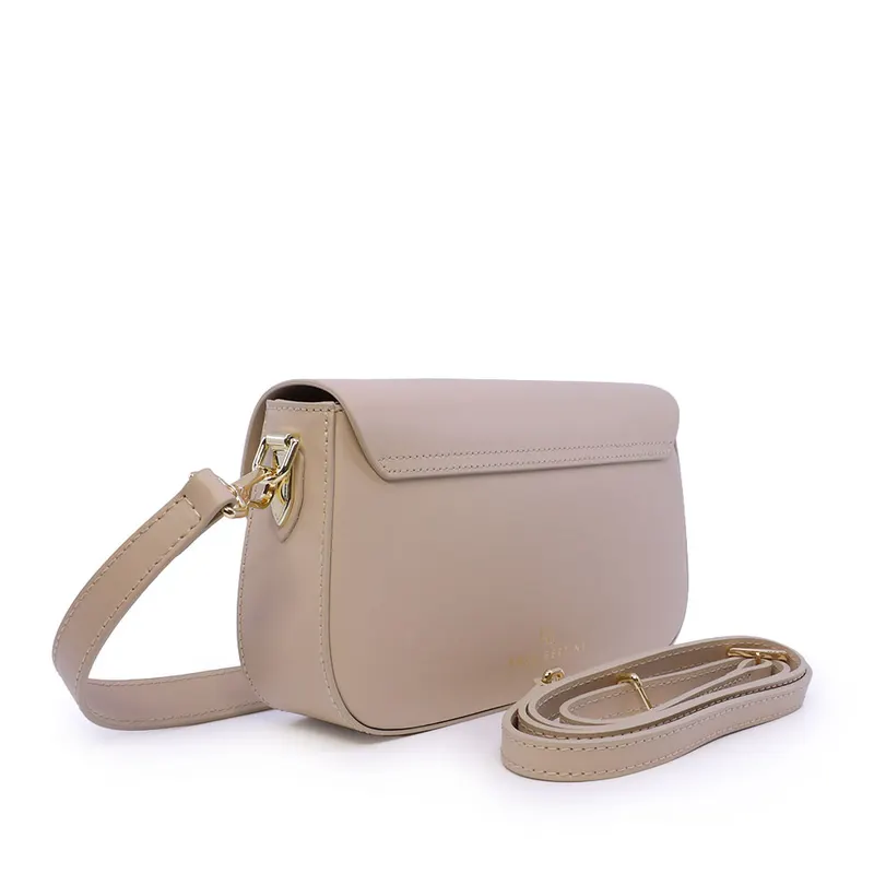 Poșetă satchel femei Enzo Bertini bej din piele 154POSP3739BE — imaginea 2