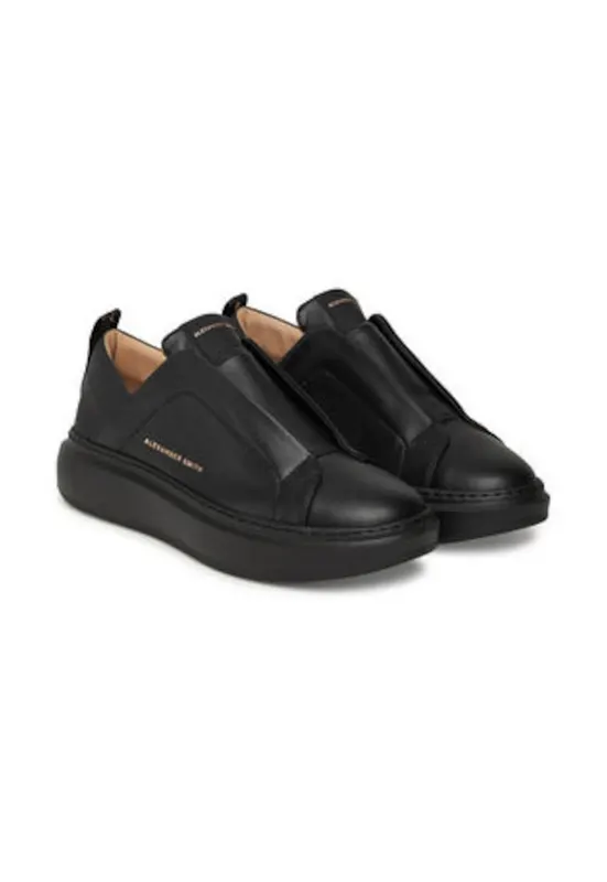 Tenisi dama Piele naturala - Negru - Negru