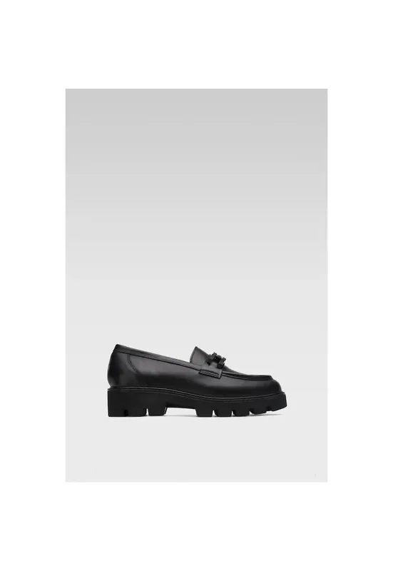 Mocasini dama 5904862821887 - Piele naturala - Negru - Negru