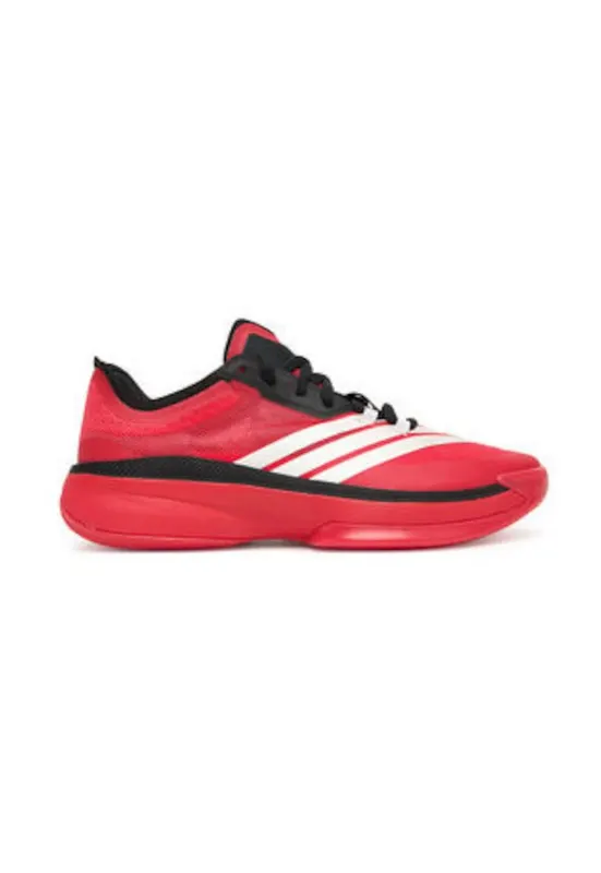 Pantofi din material textil cu model colorblock si sireturi pentru baschet
