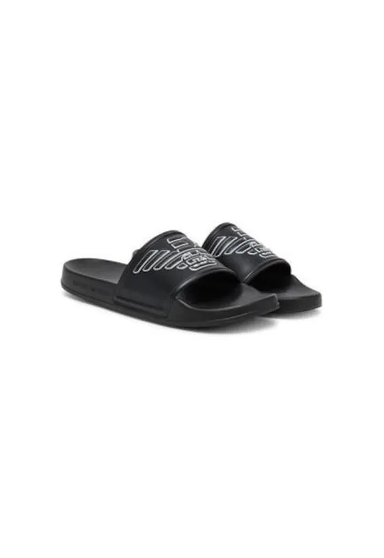Slapi unisex XVPS11 XR273 - Sintetic - Negru - Negru