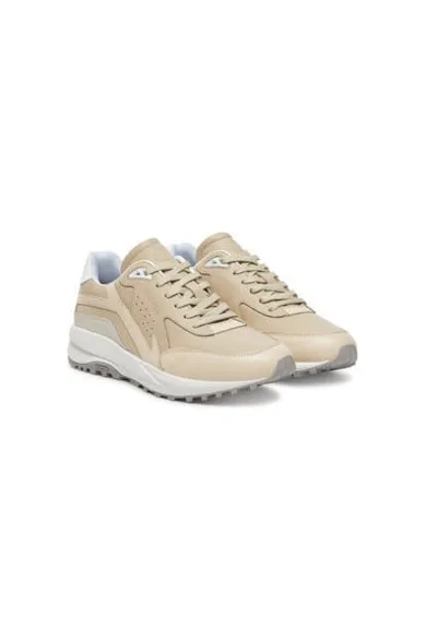 Pantofi sport dama - 22522725 - Piele naturala - Bej