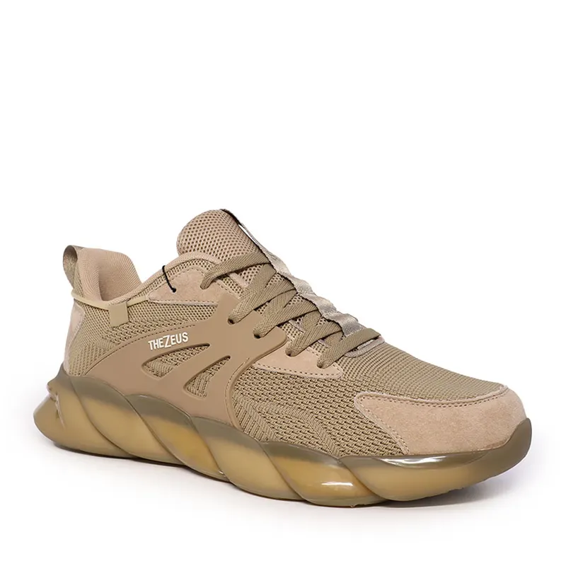 Sneakers comozi bărbați Thezeus bej 3731BPS8113VBE — imaginea 2