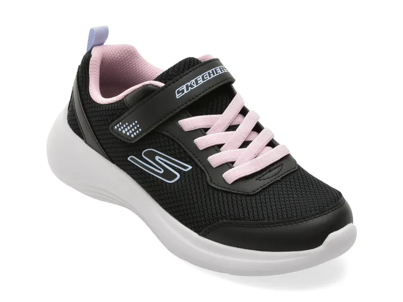 Pantofi sport SKECHERS negri, SELECTORS, din material textil