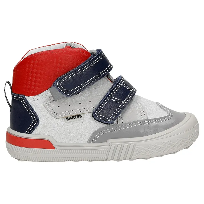 Sneakers pentru băieți BARTEK 21704-035, alb-bleumarin