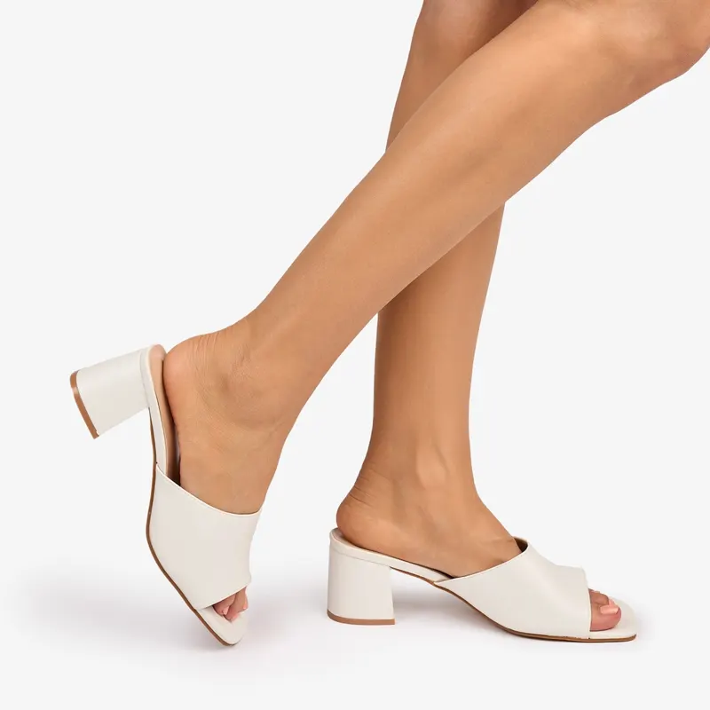 Pantofi eleganti dama din Piele ECOLOGICA Model Simplu CRL1088 CULOARE: Alb