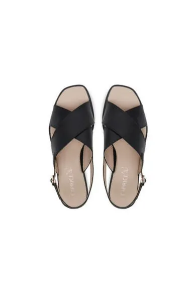 Sandale dama - 9-28203-44 - Piele naturala - Negru