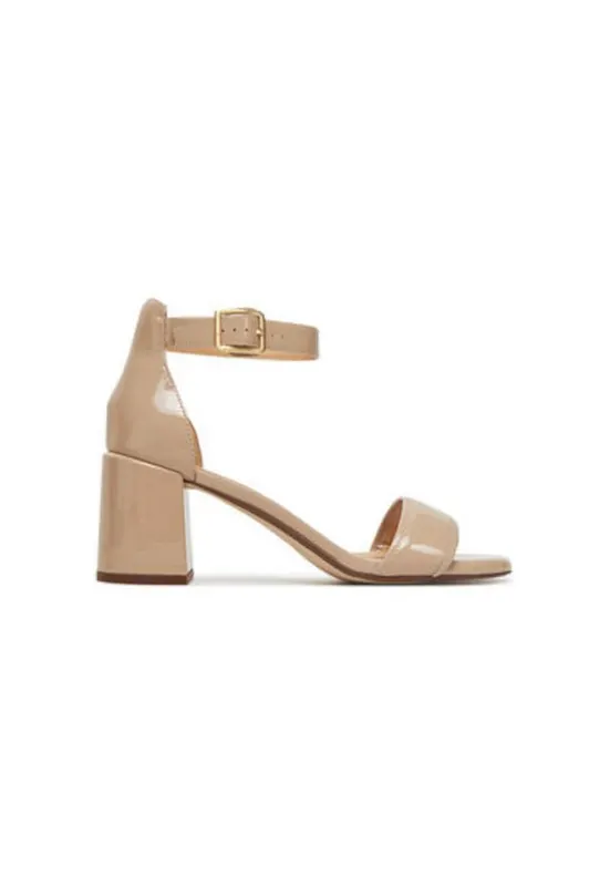 Sandale dama - 26181299 - Piele naturala - Bej