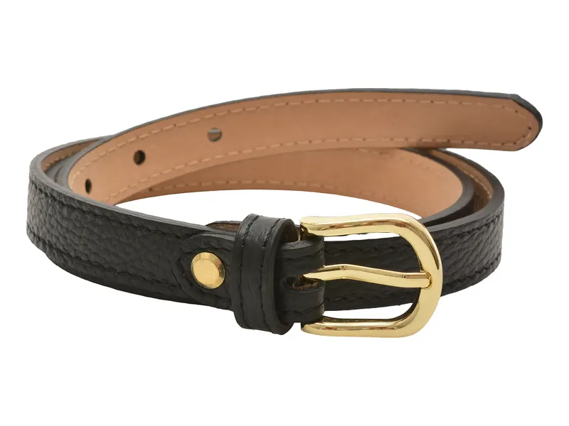Curea neagra, FG6, din piele naturala