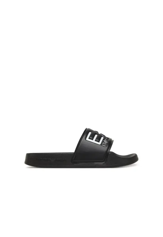Papuci copii Emporio Armani - Negru