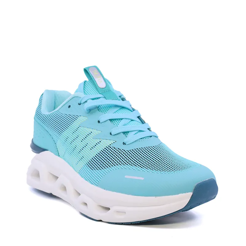 Sneakers ușori bărbați Thezeus turcoaz din textil 3761BPS25604TU — imaginea 2