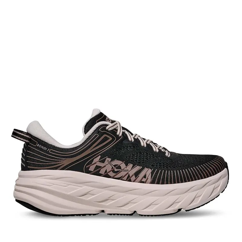 Pantofi sport femei Hoka Bondi 7 negri 3961DPS1110519N
