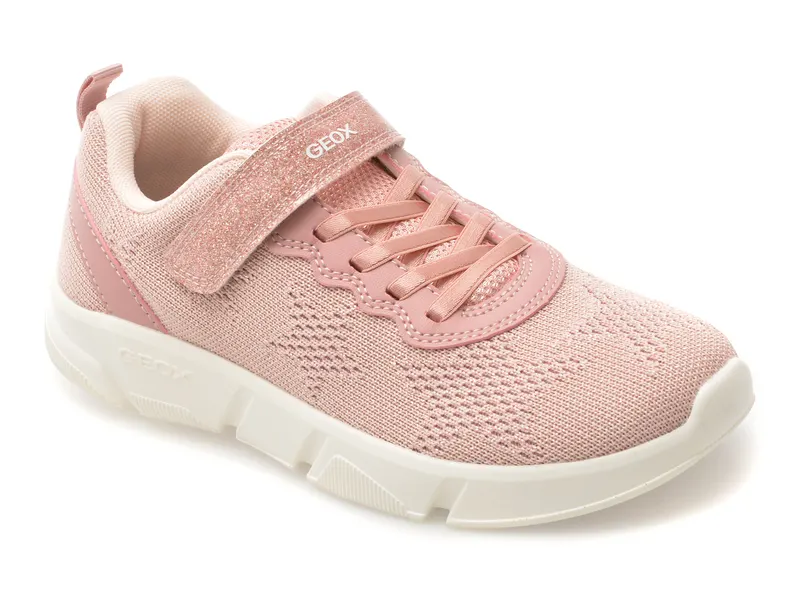 Pantofi sport GEOX roz, J55DLB, din material textil