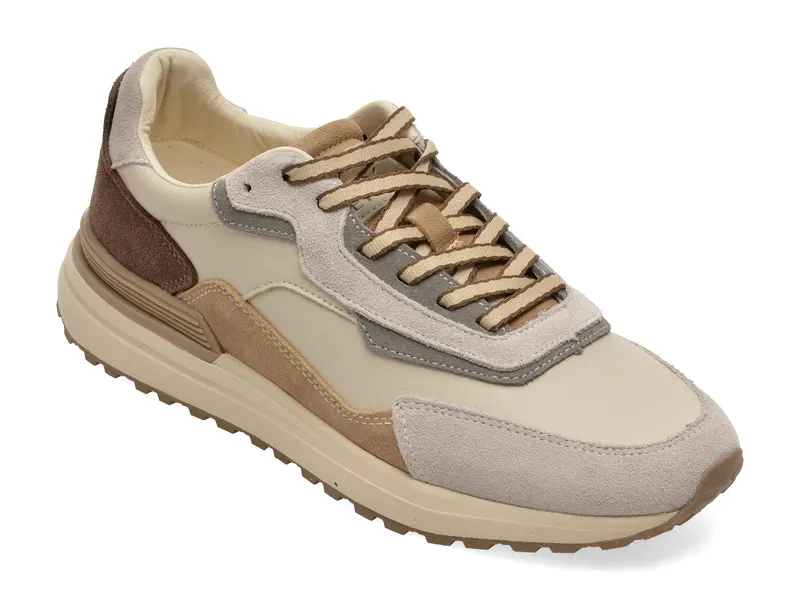 Pantofi sport EPICA gri, 25415, din piele naturala
