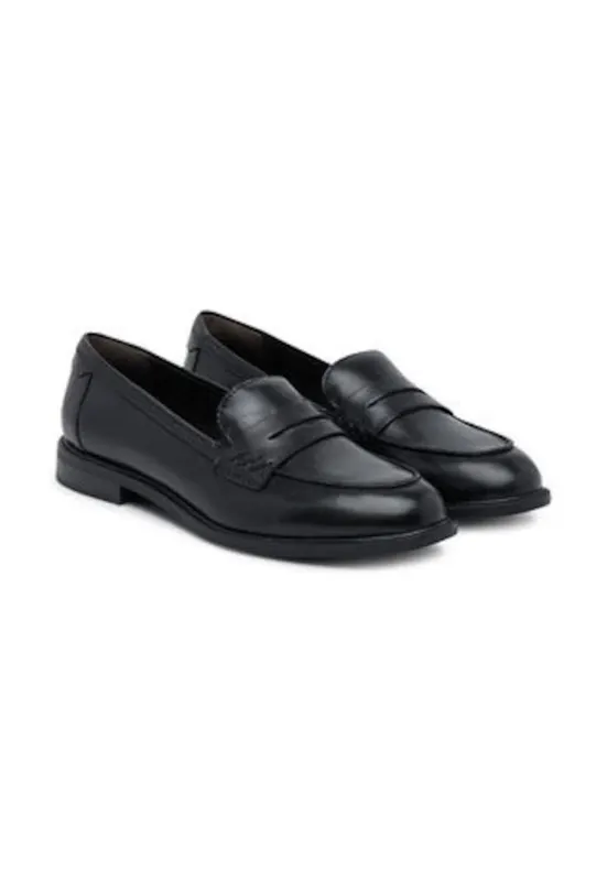 Mocasini dama piele naturala - Negru