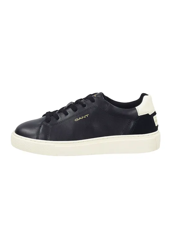 Pantofi sport din piele Julice - Negru/Alb murdar