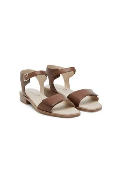 Sandale dama - 9-28202-44 - Piele naturala - Maro - Maro