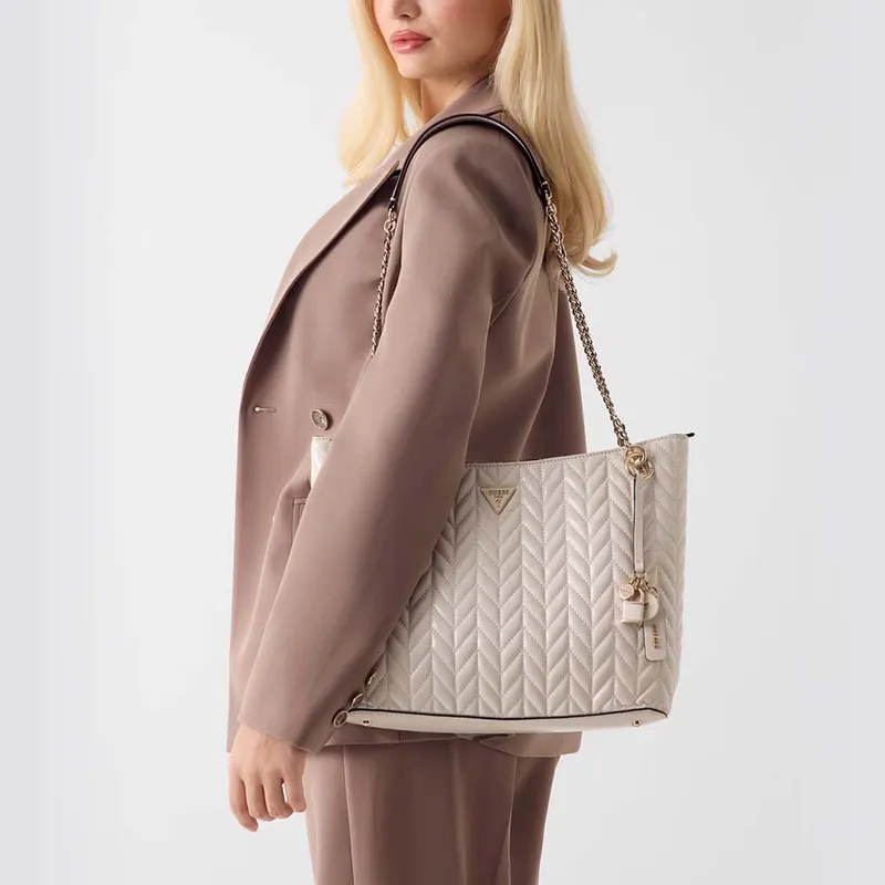 Poșetă tote femei Guess Cheryl bej 911POSSHWTQ9720220BE — imaginea 2