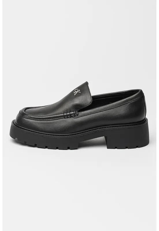 Pantofi loafer din piele cu logo