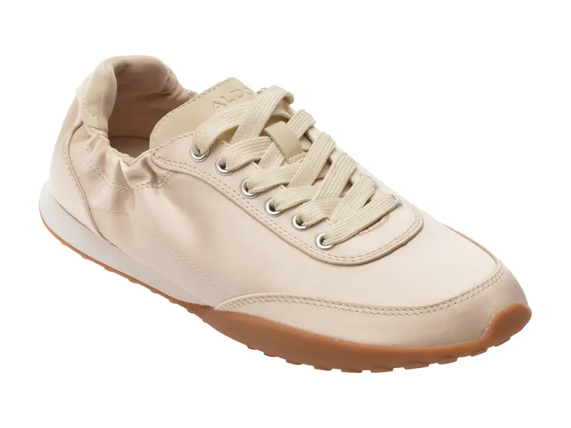 Pantofi sport bej, BALLETSNKR 276, din material textil