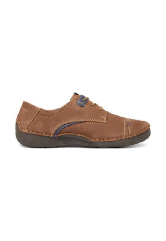 Pantofi de dama piele naturala - maro