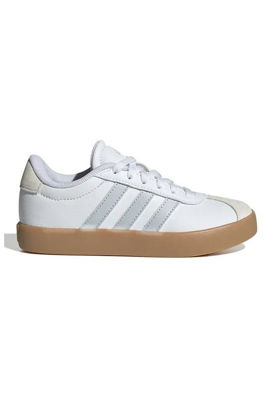 Pantofi sport VL Court 3.0 de piele - Alb/Albastru prafuit