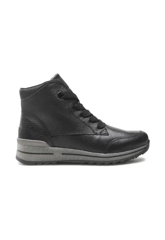 Botine dama - 301529 - Piele naturala - Negru