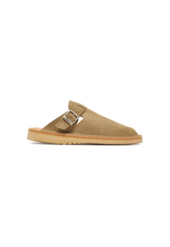 Slapi unisex S100 - Piele naturala - Maro - Maro