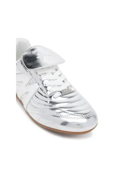 Pantofi sport dama - SM19000136 - Piele naturala - Argintiu - Argintiu