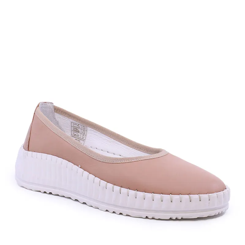 Balerini flexibili femei nude din piele 519DP6489NU — imaginea 2