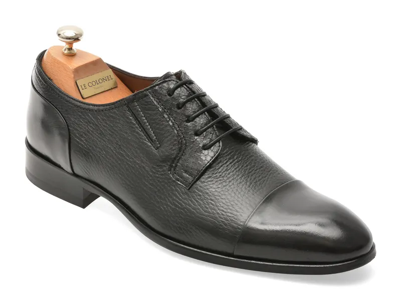 Pantofi eleganti LE COLONEL negri, 327118, din piele naturala