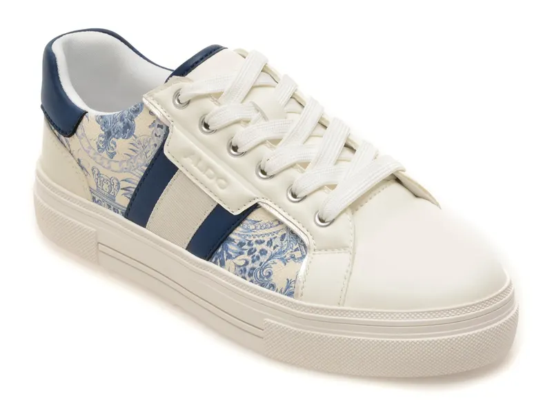 Pantofi sport albastri, BERENTERIEL 467, din piele ecologica