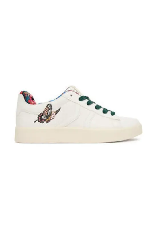 Tenisi dama multicolor - piele ecologica