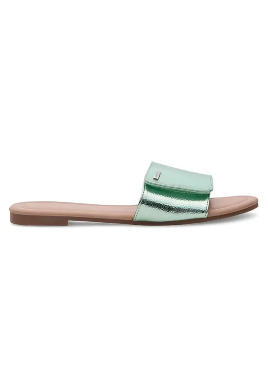 Slapi dama - 38094 - Sintetic - Verde - Verde