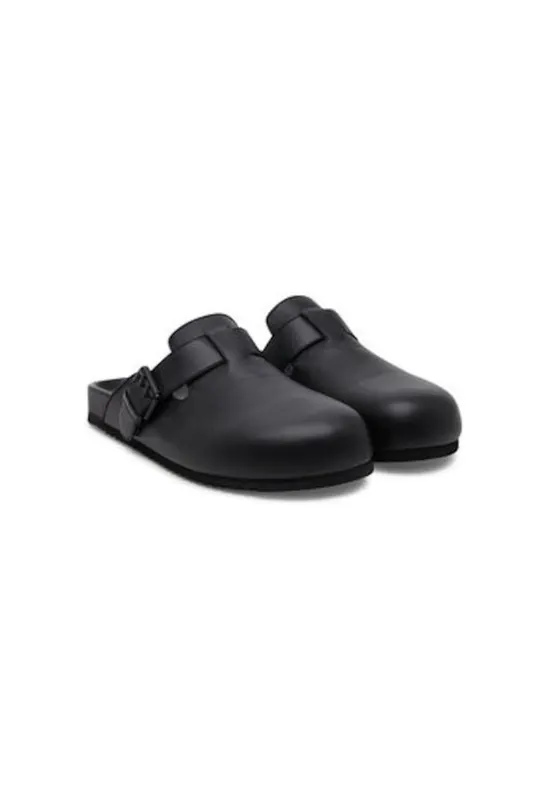 Slapi barbati Vic Matie - 1G8858U E46C070101 - Piele naturala - Negru - Negru