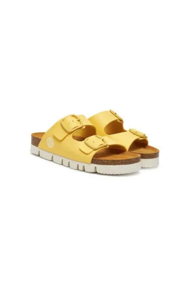 Slapi dama - 700706-61 - Piele ecologica - Galben