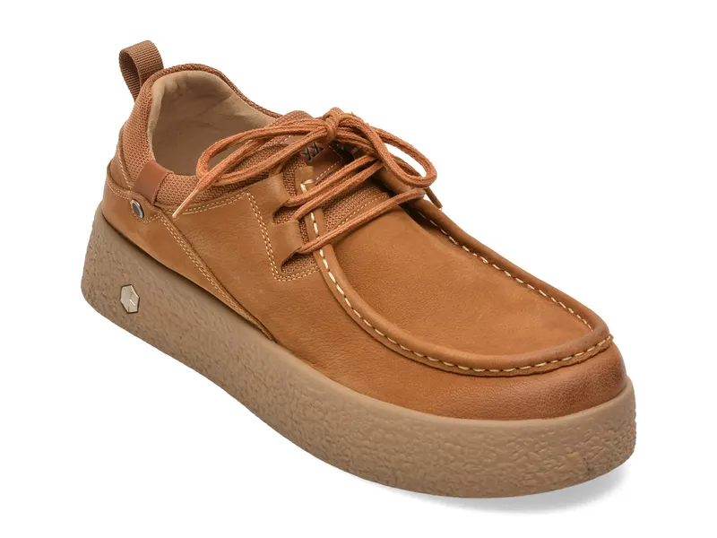 Mocasini maro, 80160, din nabuc