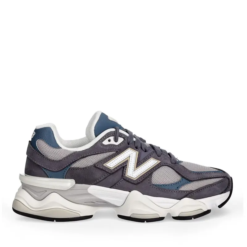 Sneakers femei New Balance 9060 gri din piele și textil 2871DPS9060528VGR
