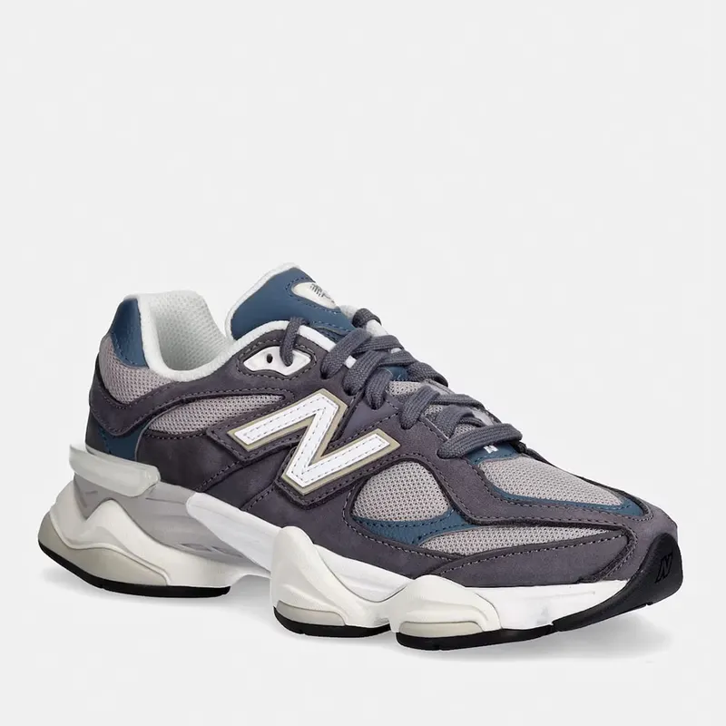 Sneakers femei New Balance 9060 gri din piele și textil 2871DPS9060528VGR — imaginea 2