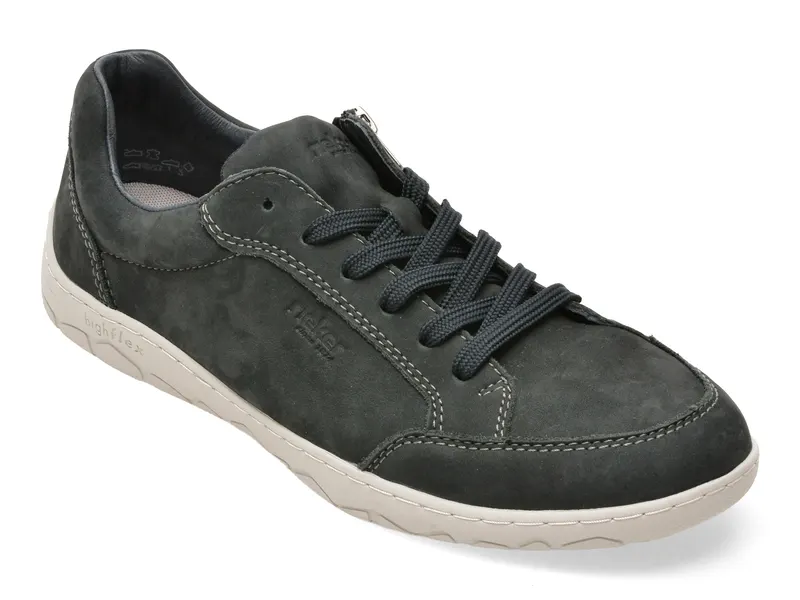 Pantofi sport RIEKER bleumarin, 8300, din piele naturala