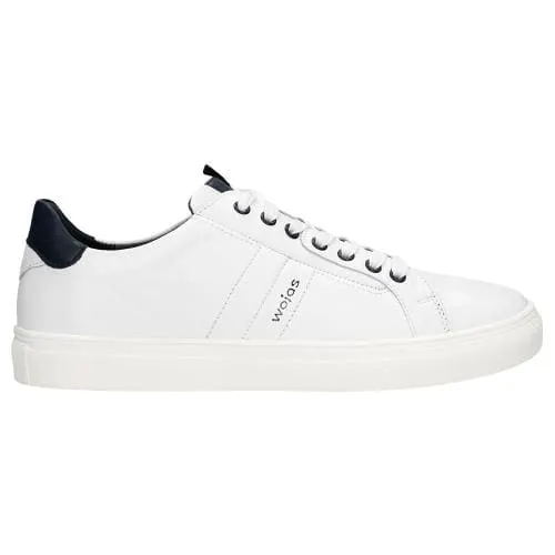 Teniși alb-bleumarin stil clasic bărbați