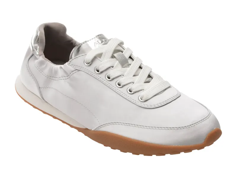 Pantofi sport argintii, BALLETSNKR 040, din material textil