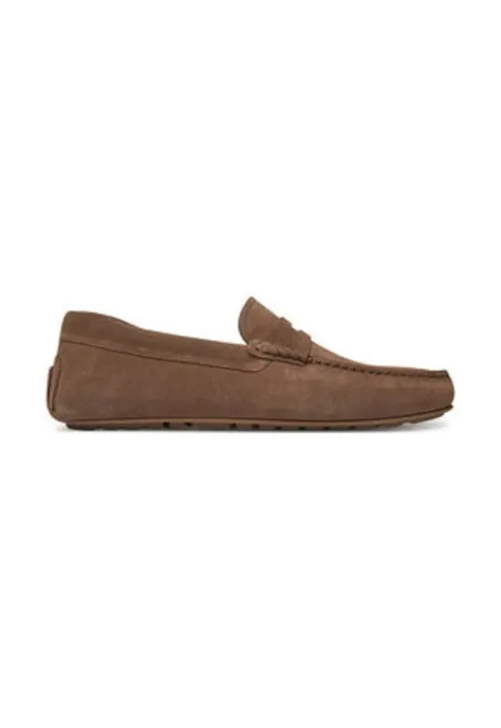 Mocasini barbati 304959233 - Piele naturala - Maro