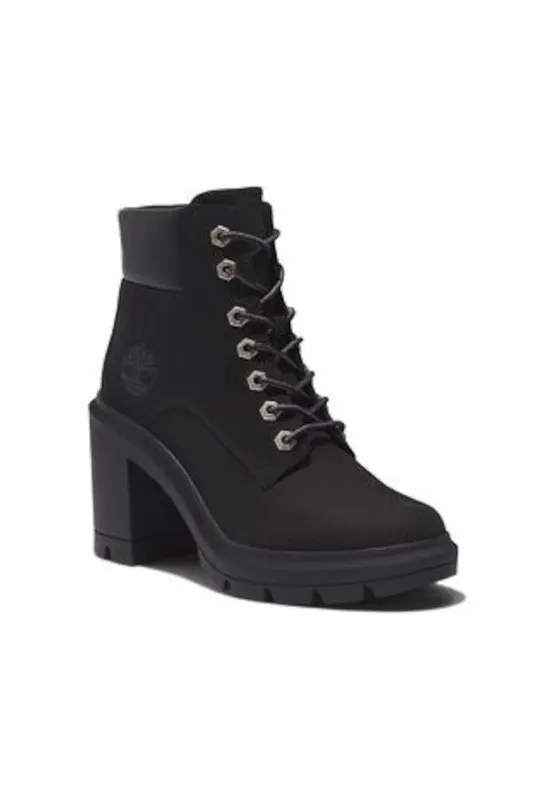 Botine dama - piele naturala - negru