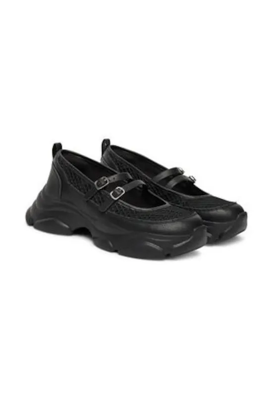 Pantofi dama piele ecologica - negru