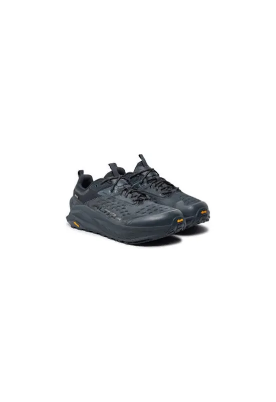 Bocanci trekking barbati AL0A85NM0001M - Piele naturala - Negru - Negru