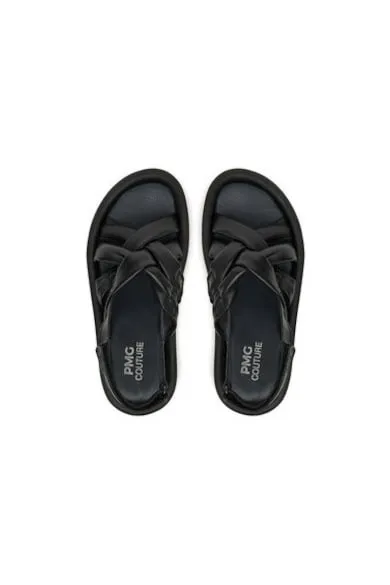 Sandale dama - 7939722 - Piele naturala - Negru