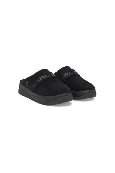 Slapi dama - PD00002686 - Piele naturala - Negru