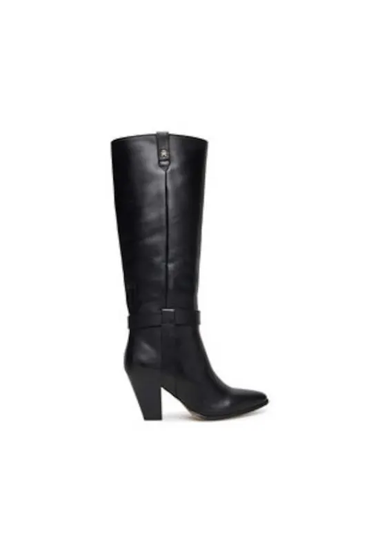 Ghete de dama - 305551504 - piele naturala - Negru